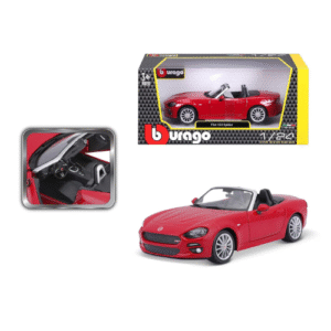 Bburago Fiat 124 Spider 1:24 Scale Down Model