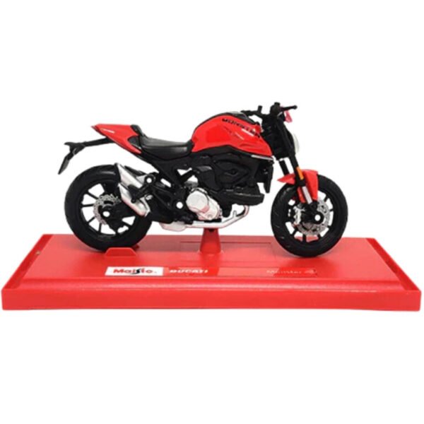 Maisto Ducati Monster 1:18 Scale Down Model - Image 3