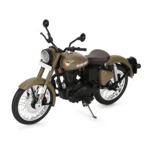 Maisto Royal Enfield Classic 350 Stormrider Sand 1:12 Scale Down Model