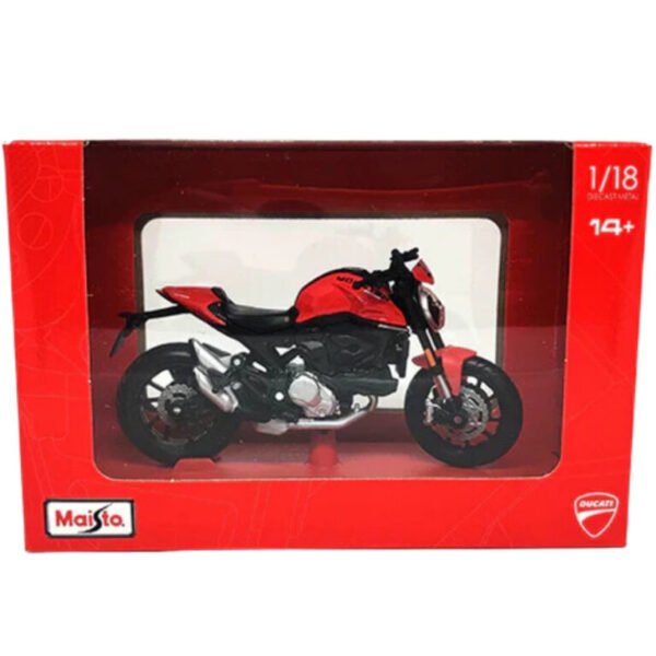 Maisto Ducati Monster 1:18 Scale Down Model - Image 2
