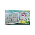 Letter Mosaic senior – Educational Alphabet & Number Peg Board Game for Kids | Learn to Spell, Count & Recognize Letters