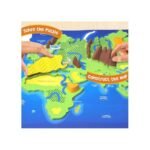 Mapology Physical Features of World – 3D Educational Puzzle for Kids to Learn Geography - Image 2