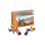 Virgo Toys Mototrix Bikes-2 Construction Set – 82 Parts DIY Building Toy for Kids (Build 11+ Bike Models)