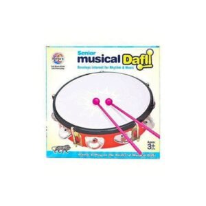 Musical Dafli Toy for Kids | Junior Rhythm Learning Instrument. A durable junior music toy designed to support coordination and creative learning