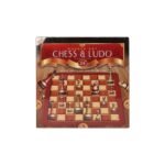 Wooden Chess and Ludo 2-in-1 Board Game. Magnetic pieces, premium craftsmanship, and timeless strategy for families and game lovers.