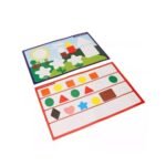 Crazy Dough with 3D Shapes– Educational Colours & Shapes Learning Kit for Kids | 2-in-1 Creative Play Dough Set - Image 4