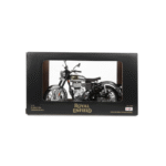 Maisto Royal Enfield Classic 350 Chrome Black 1:12 Scale Down Model - Image 5