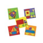 Make With Shapes Puzzle – Montessori Learning Kit -Vehicles, Animals & Food Themes-(Assorted Pack) - Image 7