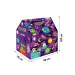 Space Explorer Tent House – Colorful Play Tent for Kids | Foldable Indoor & Outdoor Playhouse | - Image 2