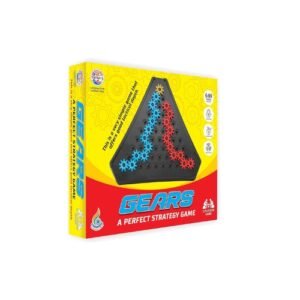 Ratna’s Gears Strategy Game | 2 Player Logical Thinking Board Game. 2-player logic board game that builds planning, concentration, and problem-solving skills