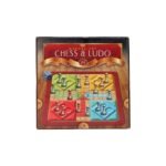 Wooden Chess and Ludo 2-in-1 Magnetic Set – Premium Soft Wood Board - Image 3