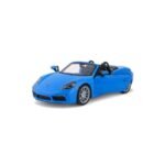 Bburago Porsche 718 Boxster 1:24 Scale Die-Cast Model Car- Collectible Model with Detailed Interiors & Opening Doors - Image 2