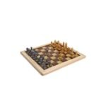 Wooden Chess and Ludo 2-in-1 Magnetic Set – Premium Soft Wood Board - Image 2