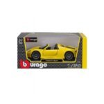 Bburago Porsche 918 Spyder 1:24 Scale Diecast Car – Collectible Model with Detailed Interiors & Opening Doors - Image 4