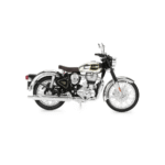 Maisto Royal Enfield Classic 350 Chrome Black 1:12 Scale Down Model - Image 3
