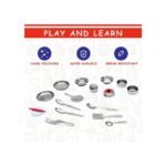 Sunny Toys It’s My Kitchen – Stainless Steel Utensil Set for Kids - Image 5