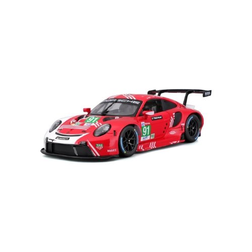 Bburago Porsche 911 RSR 1/24 Premium Die-Cast Racing Model in Red